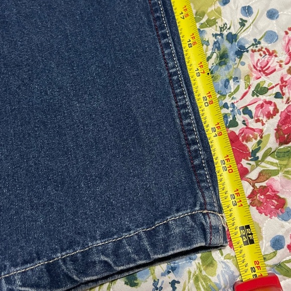 Vintage Y2K Paco Wide Leg Denim Jeans Waist size 10 - 26W - Picture 12 of 12